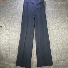 Vintage 70s Angels Flight Tobias Kotzin Blue Suit Disco Dress Pants 27x34 USA