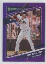 2021 Panini Donruss Variation Holo Purple Josh Donaldson (The Mini-Apple) f2v