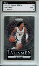 2024-25 PANINI PRIZM TALISMEN #4 JA MORANT VGC MINT 9 IJ49