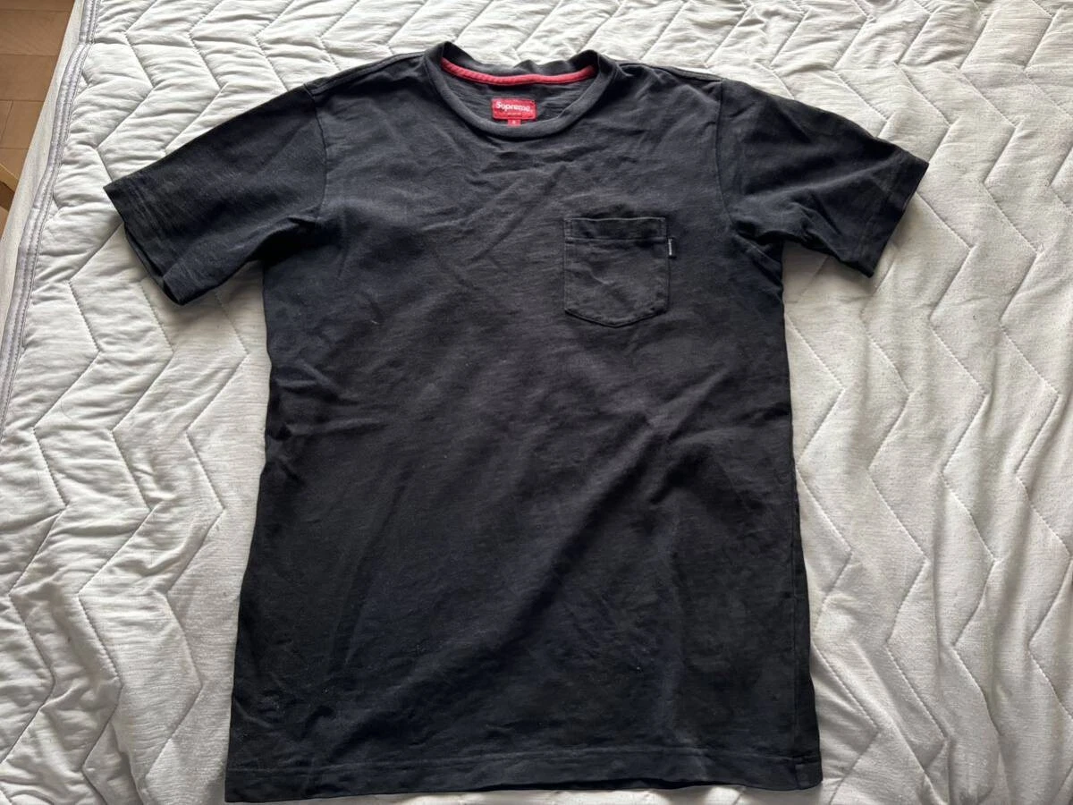 Supreme Pocket Tee noir S Supreme Pocket T shirt noir