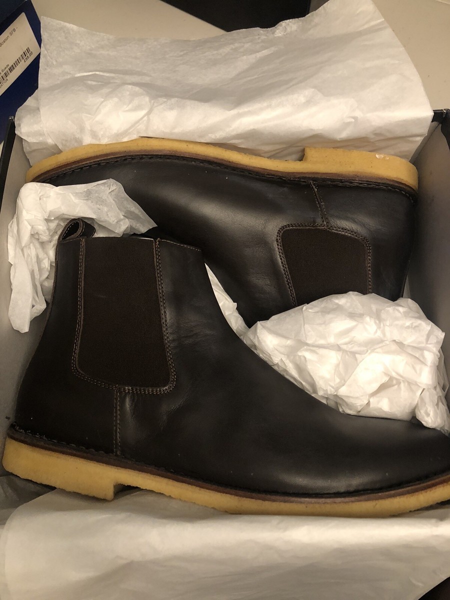 Vintage Barneys New York Leather Chelsea Boot Brown Size 12 Vintage Barneys New York Leather Chelsea Boot Brown Size 12