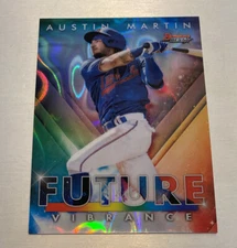 2021 Bowman's Best Future Vibrance Austin Martin Lava Refractor #10/50 Twins