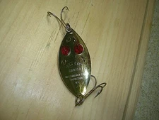 HOFSCHNIEDER RED EYE WIGGLER JUNIOR-Gold Color Pattern