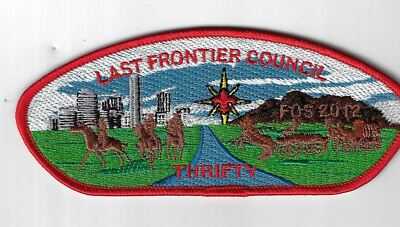 Last Frontier Council 2012 FOS Thrifty RED Border [GT-1290]