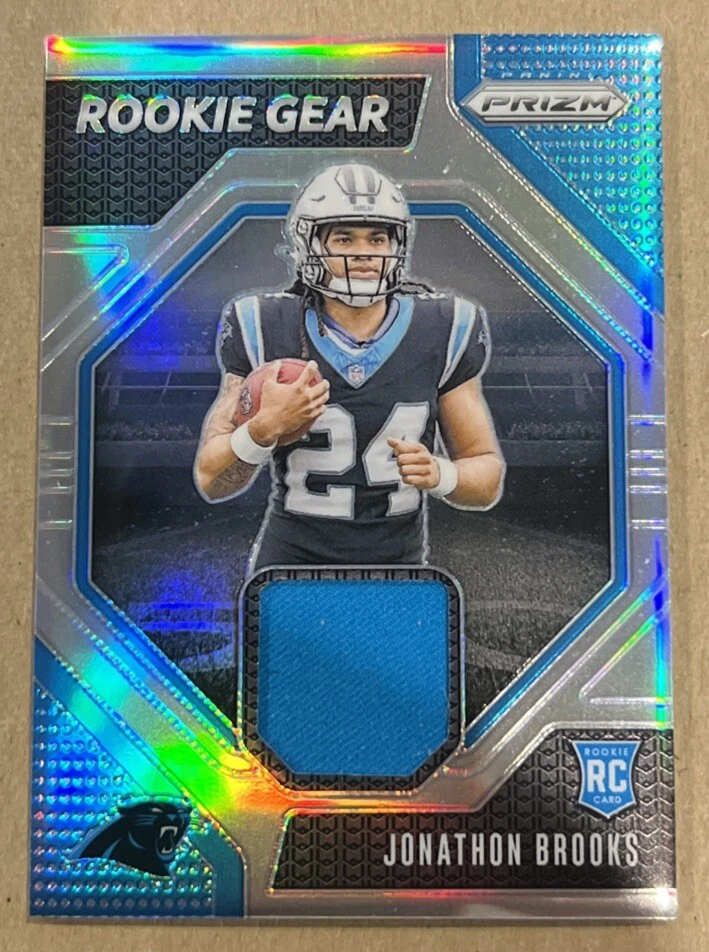 Jonathon Brooks Panini Prizm Rookie Gear #RGJBS Base