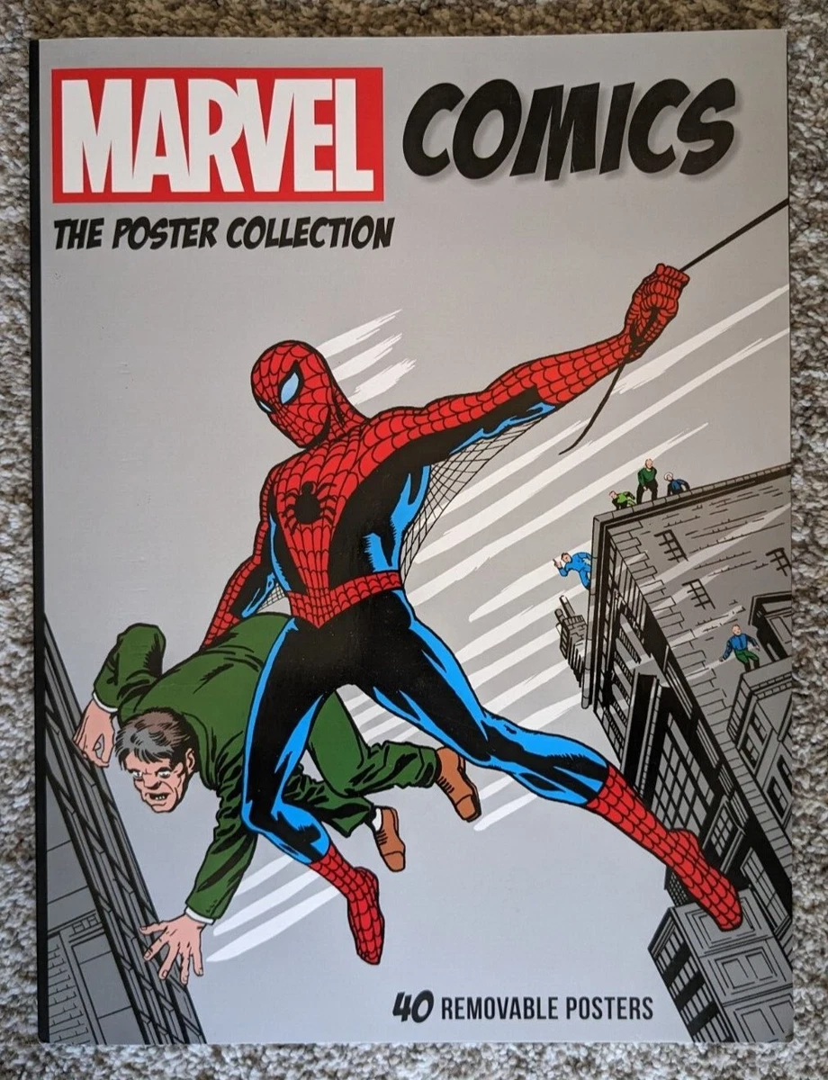 Marvel Comics Classic Comic Book Covers 40 Poster Collection Book