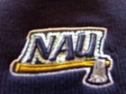 NO. ARIZONA UNIVERSITY LUMBERJACKS   "Blue Sport Knit Hat" NWT Adult OSFM $23 — photo 1