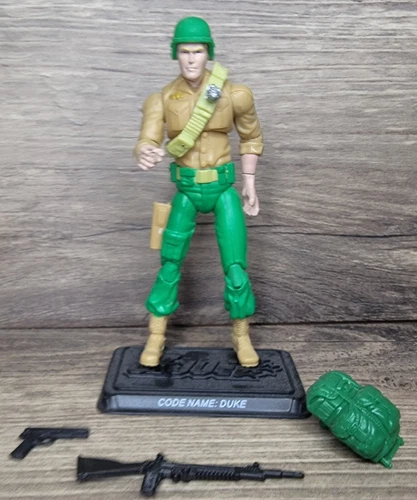 Duke v24 100% Complete GI Joe 25th Anniversary 2008 Hasbro Action Figure