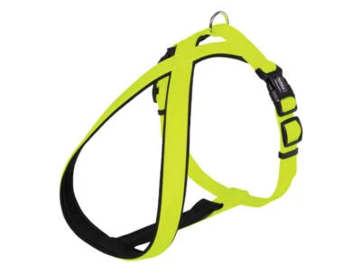 Nobby Komfort Geschirr "Cover" neon gelb Bauch: 35-50cm