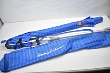 Tommy Bahama Outdoor Umbrella w Pole 8' Dia Beach Sun Shade Cover