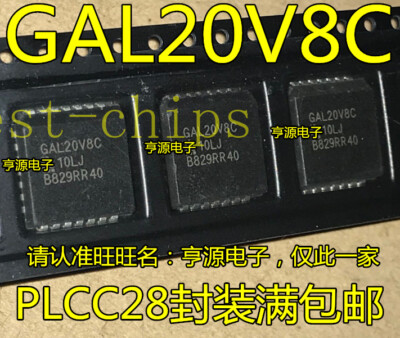 1PCS GAL20V8C-10LJ PLCC28   New   Array   IC   #W10