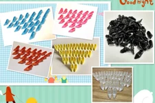 Mix 6 Colors 40 Pairs For 11.5" 1/6 Doll Accessories High Heel Sandal Shoes X3