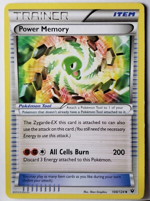 power memory pokemon card price Power Memory 108/124 LP / VLP - XY Fates Collide Pokemon Card - $2 Combined  Ship