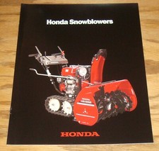 Original 2012 Honda Snowblower Sales Brochure 12 520 724 928 1332