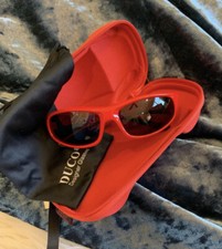 DUCO Designer Sports Sunglasses Kids Child Youth New Girls Red Athletic