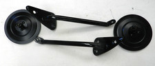 60 61 62 63 64 65 1966 Chevy Chevrolet Truck Pair Mirrors Black Bracket Kit