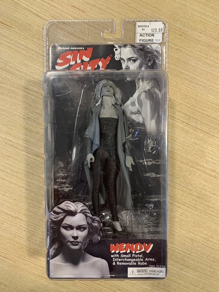 Lot Figurines Sin City – NECA ReelToys – Marv, Gail, Shellie – Scellé