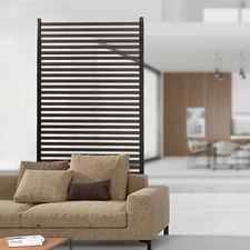 2.2m Outdoor Metal Privacy Screens and Panels, Free Standing for Patio,Garden