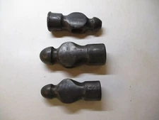 Lot of 3 Ball Peen Hammer True Temper 1224, True Temper  and 1 Unreadable Mark