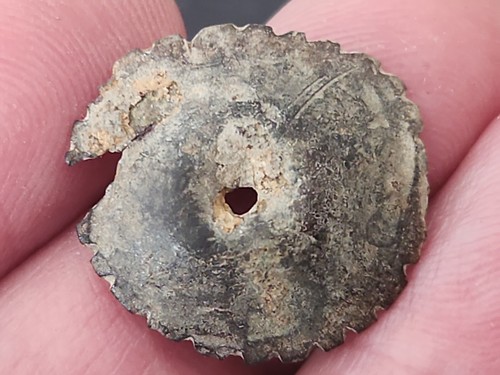 Roman military beautiful little belt/strap fitting Please read description LA54