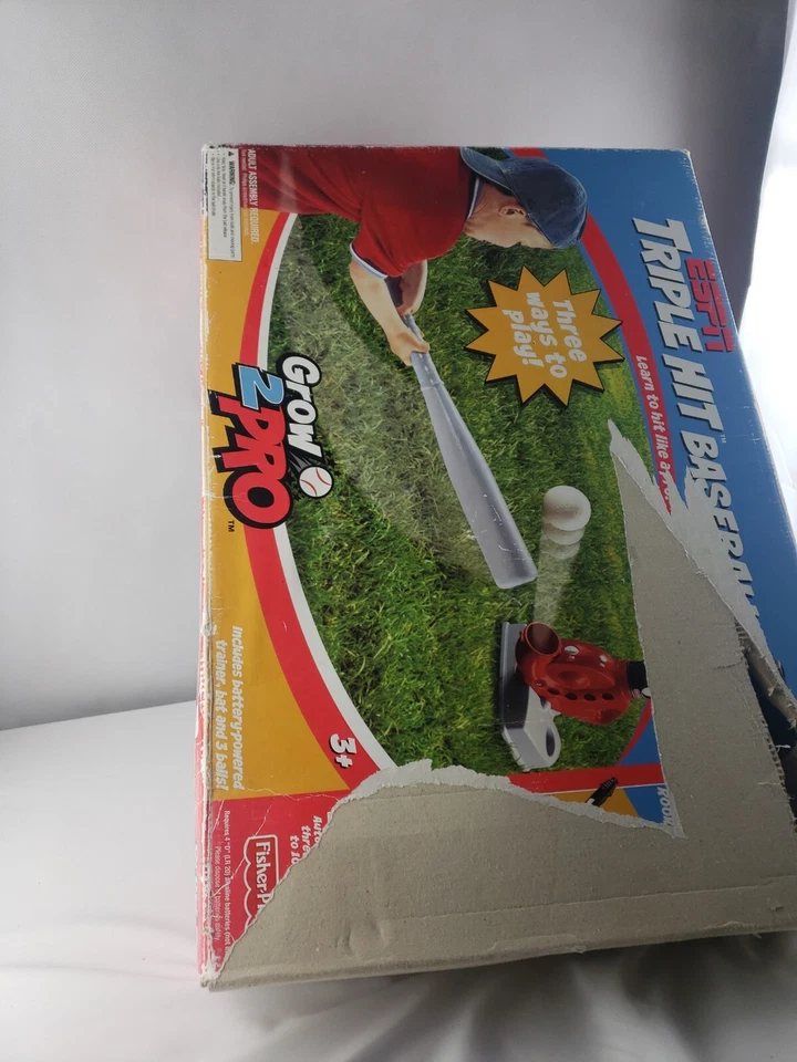 ESPN triple hit baseball  " Grow 2 Pro" Fisher Price - Image 4 of 4