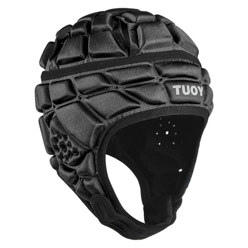 Kid Sizes Padded Helmet Headguard Scrum Cap Head Protector For Football - Picture 4 of 7