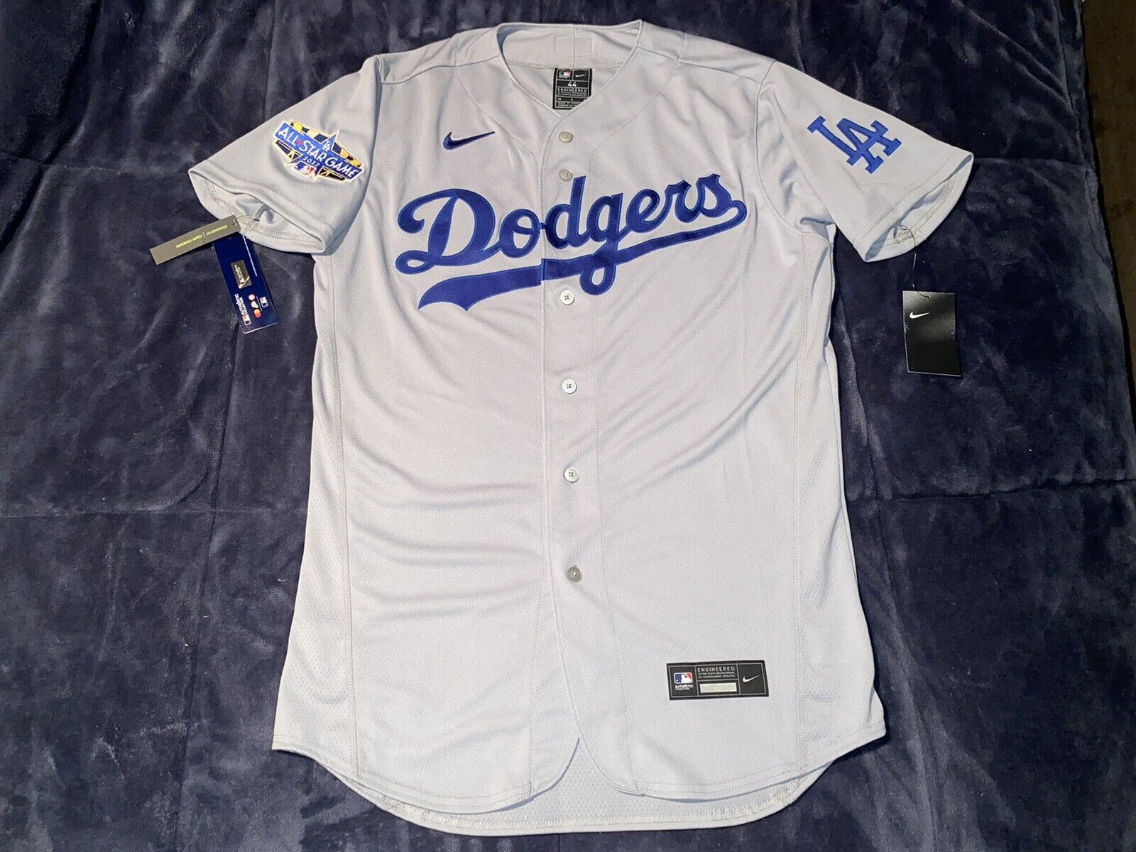 Los Angeles Dodgers Authentic 2022 All-Star Game Patch Jersey Nike 44 -  LARGE