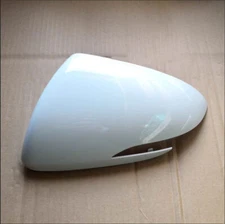 For Hyundai Elantra 2016-2019 White Left Rearview Door Mirror Cover Shell Cap