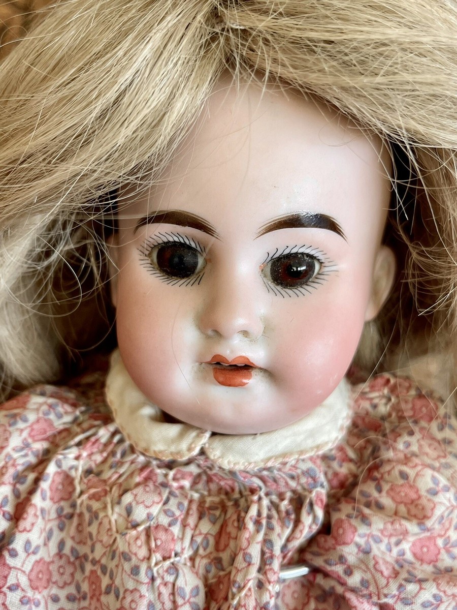 Armand Marseille German Bisque Head wood & Composition Body Doll