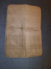 Luxurious 17x24 Absorbent Soft Memory Foam Bath Mat Non Slip Camel