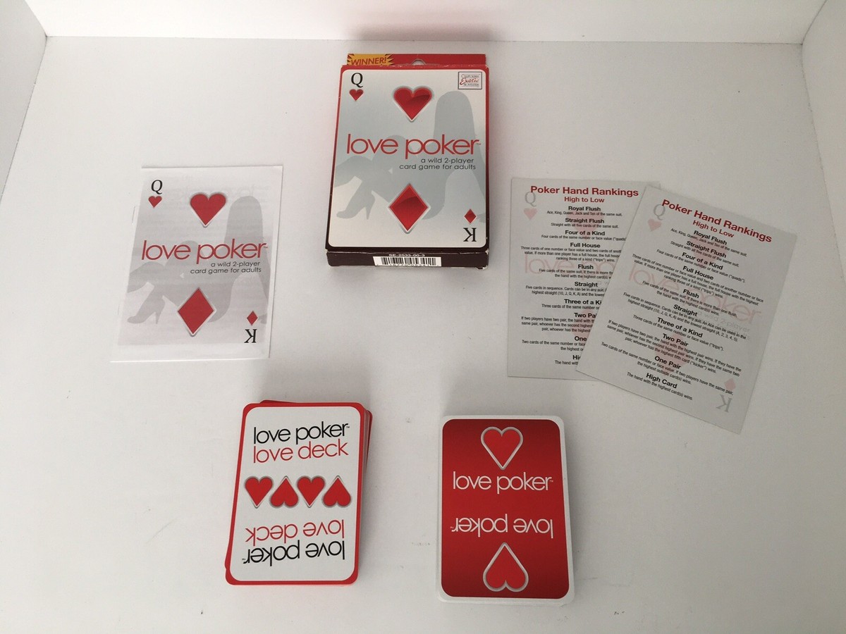 Love Poker: A Wild 2 Player Card Game for Adults | eBay