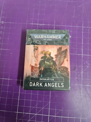 Warhammer 40000 Datakarten - Dark Angels Deutsch (UR)