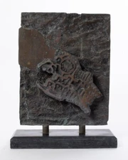 Signed Max Papart "Hercules" Limited Edition 6/8 Cast Guyot Bronze Sculpture 11"