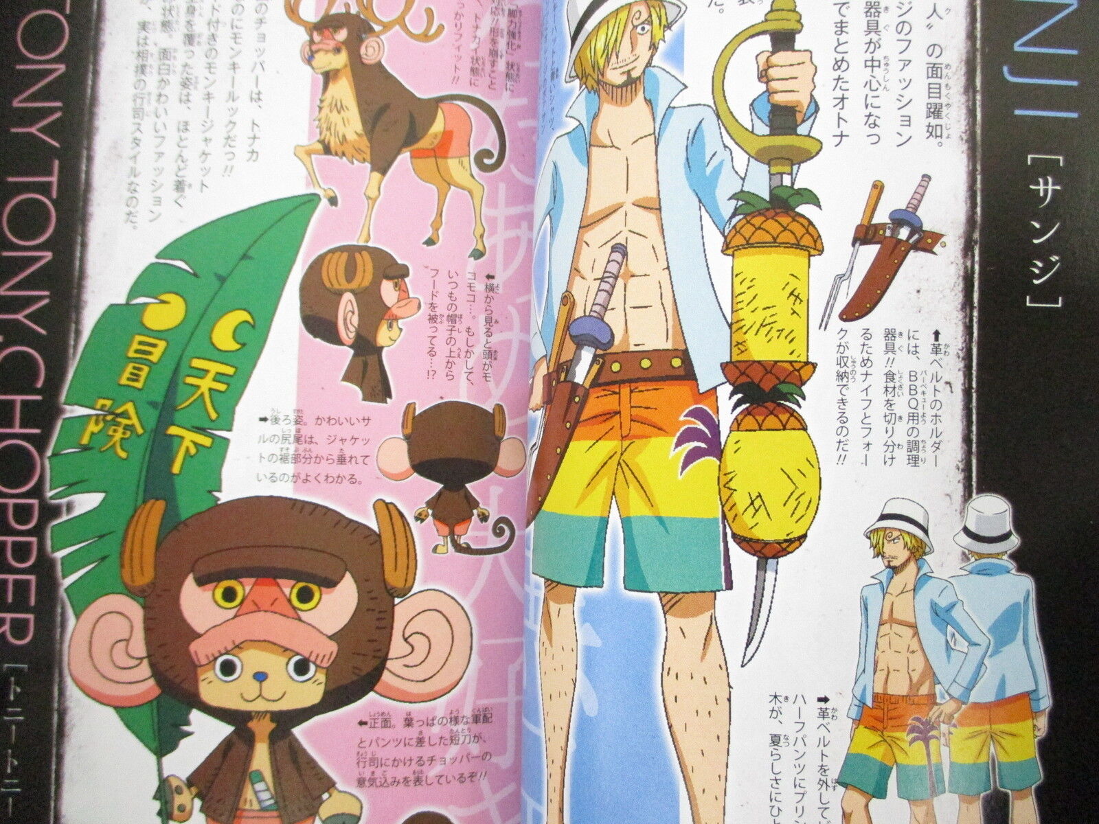 One Piece Film Gold Episode 0 711 ver. Film Gold Guide Book 