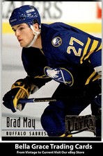 1994-95 Fleer Ultra Brad May #25 Buffalo Sabres NHL Hockey