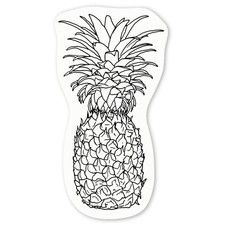 Aufkleber Sticker "Ananas" (DW028910)