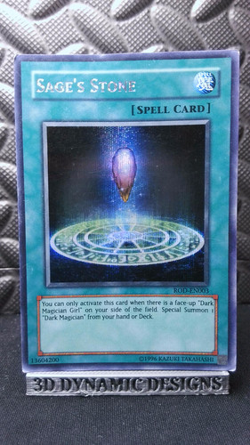 Sage's Stone ROD-EN003 YuGiOh Reshef of Destruction card