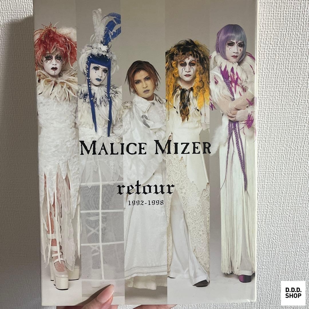 n*v様 Malice Mizer アルバムコレクション GACKTなど Malice Mizer Retour 1992-1998 Gackt Photo Book Visual Kei | eBay