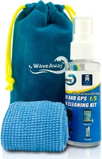 Wave Away Sonar & GPS Screen Cleaner Kit – Ammonia-Free LCD Screen Cleaner with 