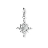 Thomas Sabo 1540-051-14 Charm-AnhäNger Glitzer-Stern Silber