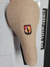 S&M BMX BIKE SEAT SLIM Pivotal Natural HEMP FIT GT SE KINK DK FBM HARO 10oz. new