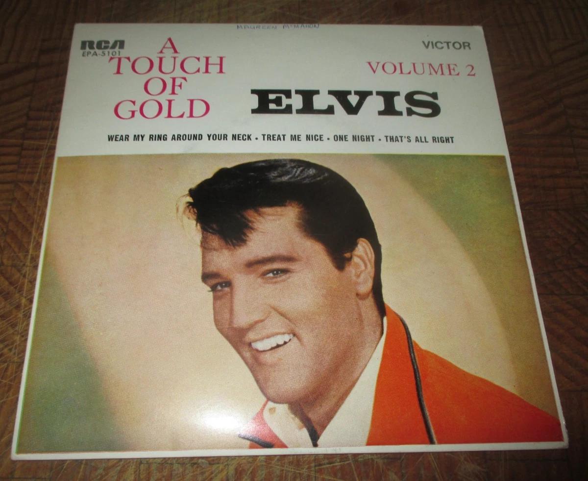 ELVIS PRESLEY A TOUCH OF GOLD VOLUME 2 EP1967  RCA VICTOR RECORDS EPA-5101 (B)