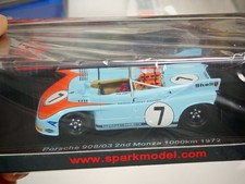 Spark 1:43 908/3 Monza 1972 resin racing model, Porsche NIB