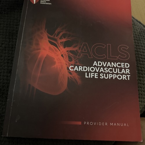 ACLS Advanced Cardiovascular Life Support (2020, Taschenbuch, Anbieterhandbuch)