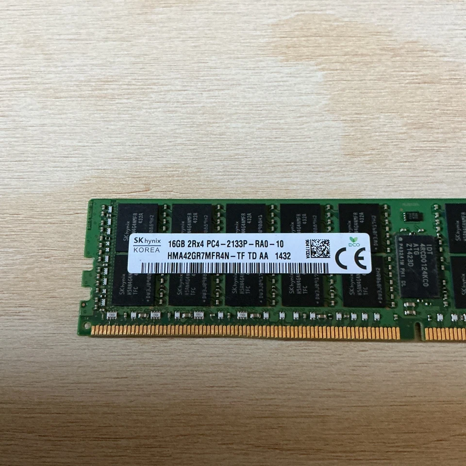 SK Hynix 16GB DDR4 (1 x16GB) ECC Server RAM PC4-2133P 2133MHz RDIMM - Image 3 of 4