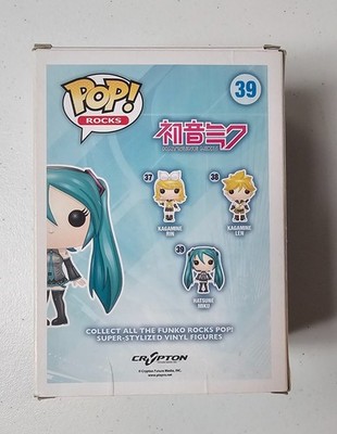 Funko Pop! Vinyl: Vocaloid - Hatsune Miku #39 for sale online | eBay