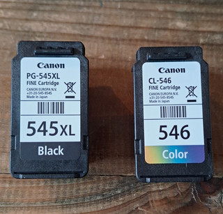 Canon Original Tintenpatronen Set PG 545XL/CL 546 Schwarz & Dreifarbig