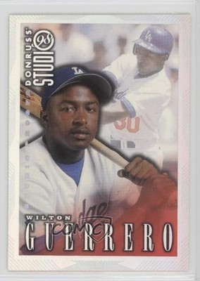 1998 Donruss Studio Studio Proofs /1000 Wilton Guerrero #16 0q3