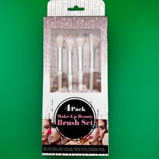 4 PACK MAKE-UP BEAUTY BRUSH SET
