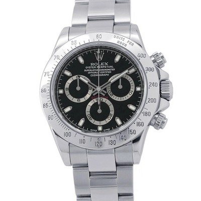 Rolex Cosmograph Daytona Chronograph 116520 Stainless Steel 40mm Unisex #TZW036